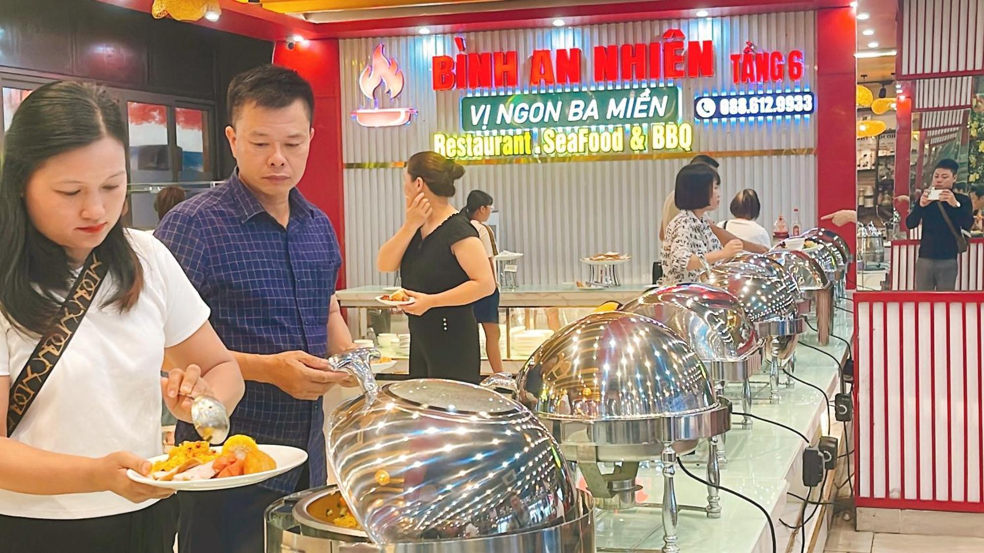 Binh An Nhien Hotel Duong Thanh Buitenkant foto